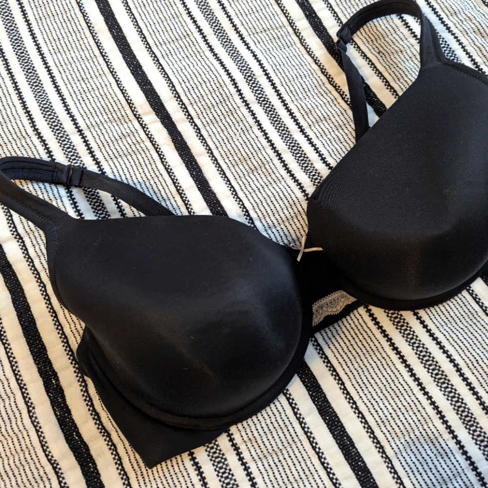 Cacique Black bra plus size